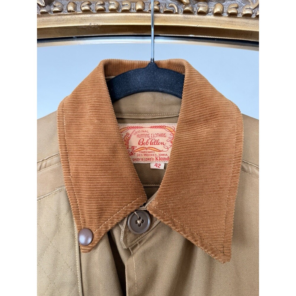 Vtg 60s Bob Allen Hunting Shooting Jacket Galey Lord's Klondike Canvas Men's 42 View 5